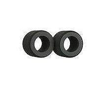Square R/C Foam Tires, 40-Shore Super Hard (for Tamiya F-103) Front