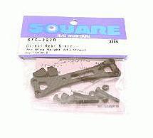Square R/C Carbon Rear Brace (for Wing Height Adjustment)