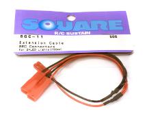 Square R/C Extension Cable (BEC Connectors) for LED Lights (150mm)