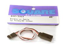 Square R/C Extension Cable (Small Servos) for Futaba/KO (200mm)