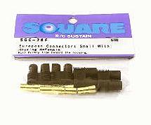 Square R/C European Connectors - Small, with Housing (4x Female)