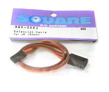 Square R/C Extension Cable (Small Servos) for Sanwa/JR (300mm)