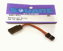 Square R/C Extension Cable for Sanwa/JR (50mm)