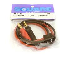 Square R/C XT-60 Male Power Jack Cable (400mm)