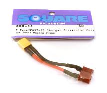 Square R/C T-Plug to XT-30 Connector Adapter Wire Harness