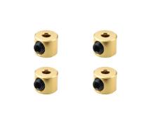 Square R/C 2mm Aluminum Linkage Stoppers (Gold) 4 pcs.