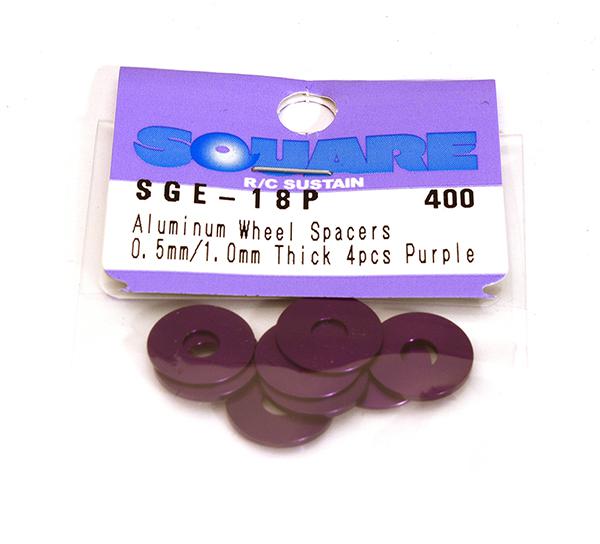 Team AD Axle Spacer 1mm - Purple Team AD Axle Spacer 1mm - Purple