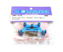 Square R/C Aluminum Rear Damper Stay Mount (for Tamiya M-06) Blue