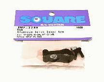 Square R/C Aluminum Servo Saver Arm (for Tamiya M-03, M-04, MF-01X) Black