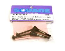 Square R/C Wide-Angle Universal Drive Shaft 35mm Standard Axle for Tamiya TT-01R