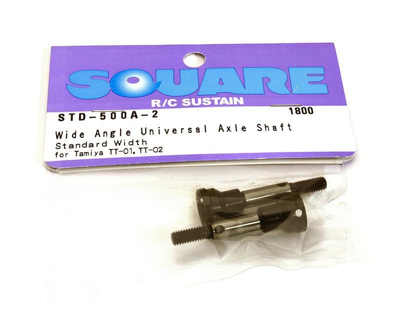 Square R/C Wide-Angle Universal Drive Shaft 35mm Standard Axle for Tamiya TT-01R