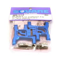 Square R/C Aluminum Front Suspension Arms - Wide Version for Tamiya Wild Willy 2