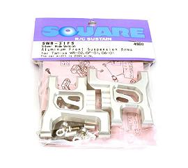 Square R/C Aluminum Front Suspension Arms - Wide Version for Tamiya Wild Willy 2