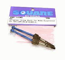 Square R/C Universal Drive Shaft for Wide Suspension (for Tamiya WR02 and GF-01)