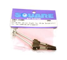 Square R/C Universal Drive Shaft for Wide Suspension (for Tamiya Wild Willy 2)