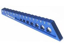 3Racing Chassis Droop Gauge -4 to 10mm - Blue