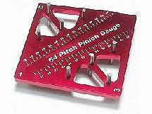 3Racing Pinion & Camber Gauge - Red