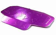 V2 Purple Center Skid Plate for 1/10 Revo 2.5 & 3.3 (Requires T3113 or T3144)