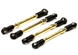 V2 Front & Rear Toe Turnbuckles (4) 59mm for Traxxas 1/16 Slash VXL & Rally