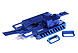 Complete Alloy Chassis Set for Traxxas 1/16 E-Revo, Slash, Summit & Rally
