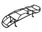 Steel Roll Cage Body for 1/16 E-Revo VXL