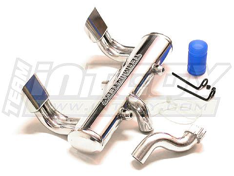 Quad Exhaust Tune Pipe Set for Traxxas T-Maxx (4907, 4908, 4909
