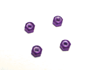 Color 2mm Locknut (4) (Choose a Color)