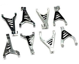 Silver Billet Machined Type II Suspension Kit for Traxxas 1/10 Revo & E-Revo