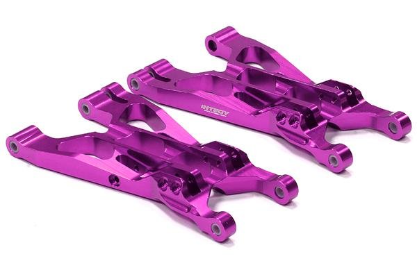 Integy T6913 Purple Alloy Chassis Brace for Savage X
