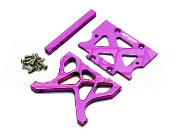 eサベージ Billet Machined Main Chassis Support Mount for HPI 1/10 E