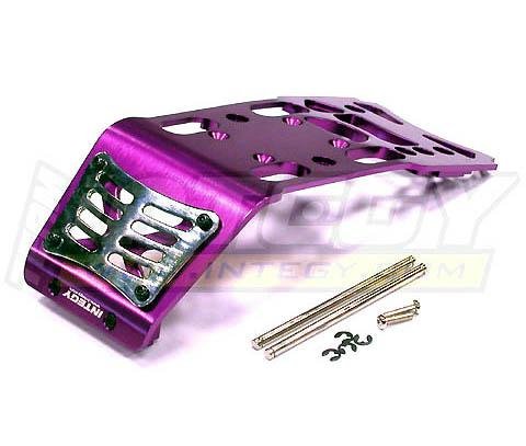 Integy T6913 Purple Alloy Chassis Brace for Savage X