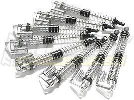 Super-Duty MSR5 Shock Set (8) for Savage-X, 21 & 25 (L=165mm)