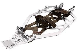 Alloy Chassis Conversion Set for Associated SC10 2WD