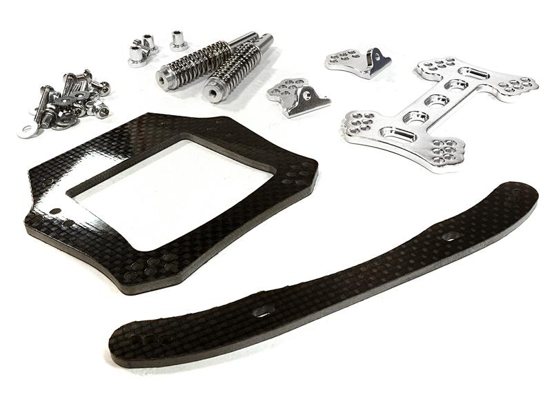 V2 Graphite Front Shock Tower for Traxxas 1/10 Stampede 2WD XL5 & VXL