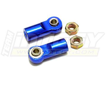 Alloy Ball End (2) 3mm Mounting Hole w/ M4 Thread (2) for
