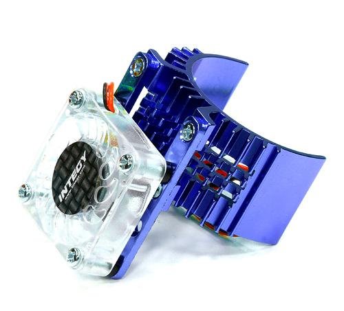 BLUE 540 Motor Heat Sink 1:10 for Axial Kyosho HPI TRAXXASl