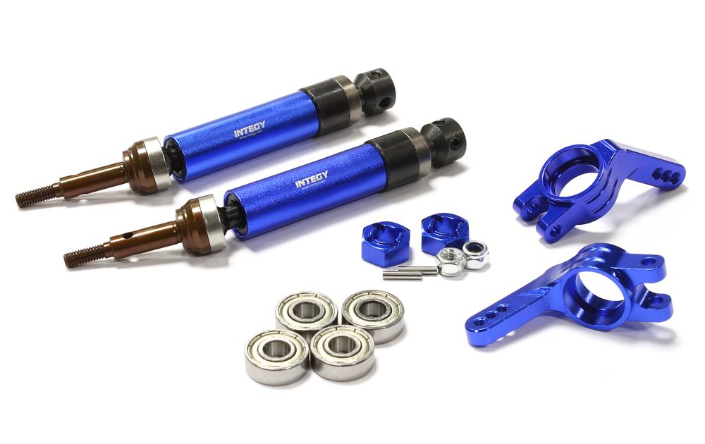 Alloggiamento Cambio Integy Per Traxxas Stampede 2WD, Rustler 2WD E Bandit XL5 – Argento (1/10) - Foto 5