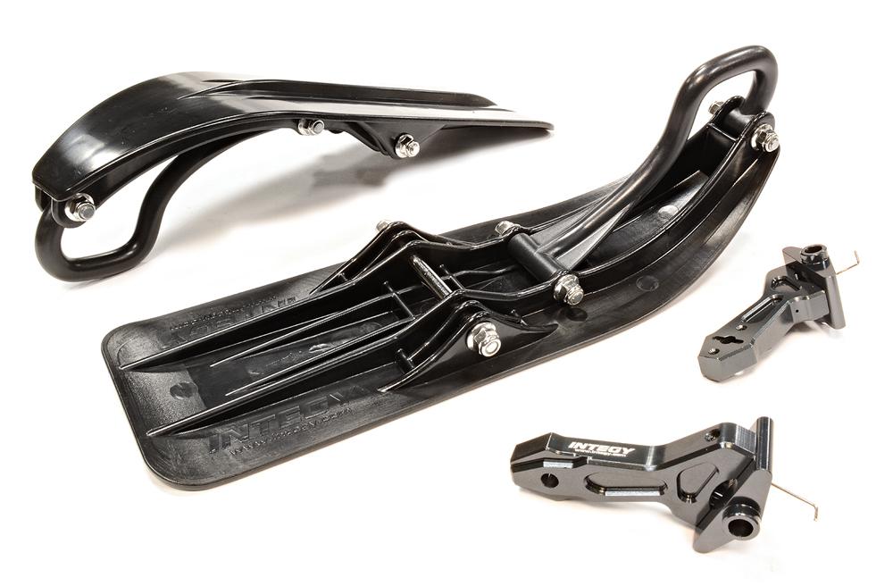 AJCMods RC Car Skis V2 – 1/10 Scale Front Ski Attachment For Crawlers & Trucks (12mm Hex)