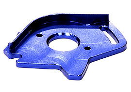 Billet Machined Motor Plate for 1/10 Stampede 4X4 & Slash 4X4 (non-LCG) 6890