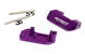 Purple Billet Machined T3 Caster Blocks for 1/10 2WD RC Trucks