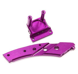 Purple Billet Machined Rear Anti-Bending Plate for HPI Ken Block WR8 Flux