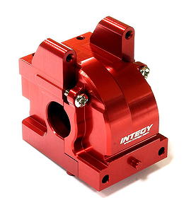 Billet Machined Gearbox for HPI 1/10 Bullet MT & Bullet ST - Red