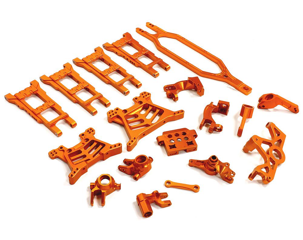 Integy T3 Federbeinbrücke CNC-gefräst – Für Traxxas 1/10 Stampede 4X4 & Slash 4X4