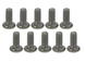 3Racing M2.6 x 6 Titanium Button Head Hex Socket - Machine (10 Pcs)