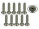 3Racing M2 x 10 Titanium Flat Head Hex Socket - Self Tapping (10 Pcs)