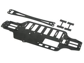 3Racing FRP Chassis Set for #TT01-38 M Conversion for R/C or RC