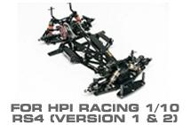 Hop-up Parts for HPI 1st & 2nd Generation RS4