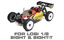 Hop-up Parts for Losi 8ight & 8ight-T