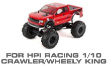 1Pc Set HPI Racing Crawler King #113225 Upgrade Parts Aluminum Steering Rod 