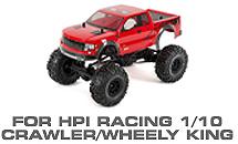 Hop-up Parts for HPI Crawler King & Wheely King